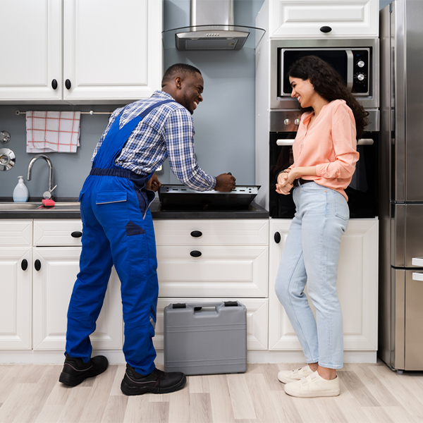 can you provide an estimate for cooktop repair before beginning any work in Mannsville